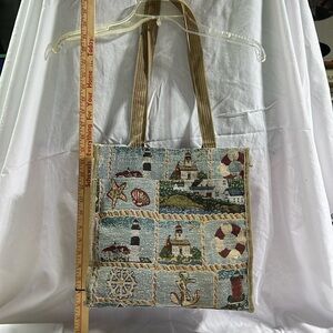Lighthouse Patterned Bag